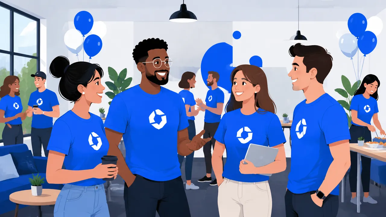 Nhân viên mặc áo branding công ty