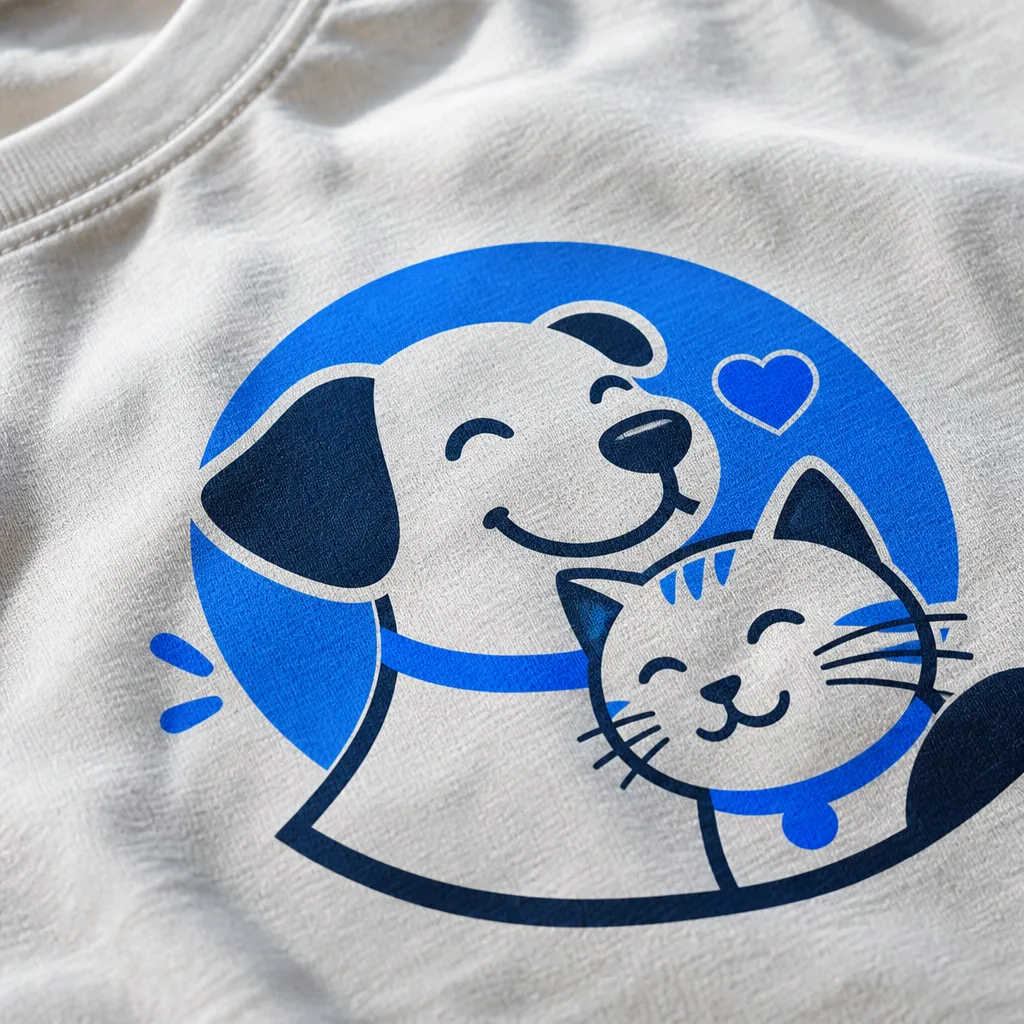 Logo ủi nhiệt còn sắc nét sau nhiều lần giặt