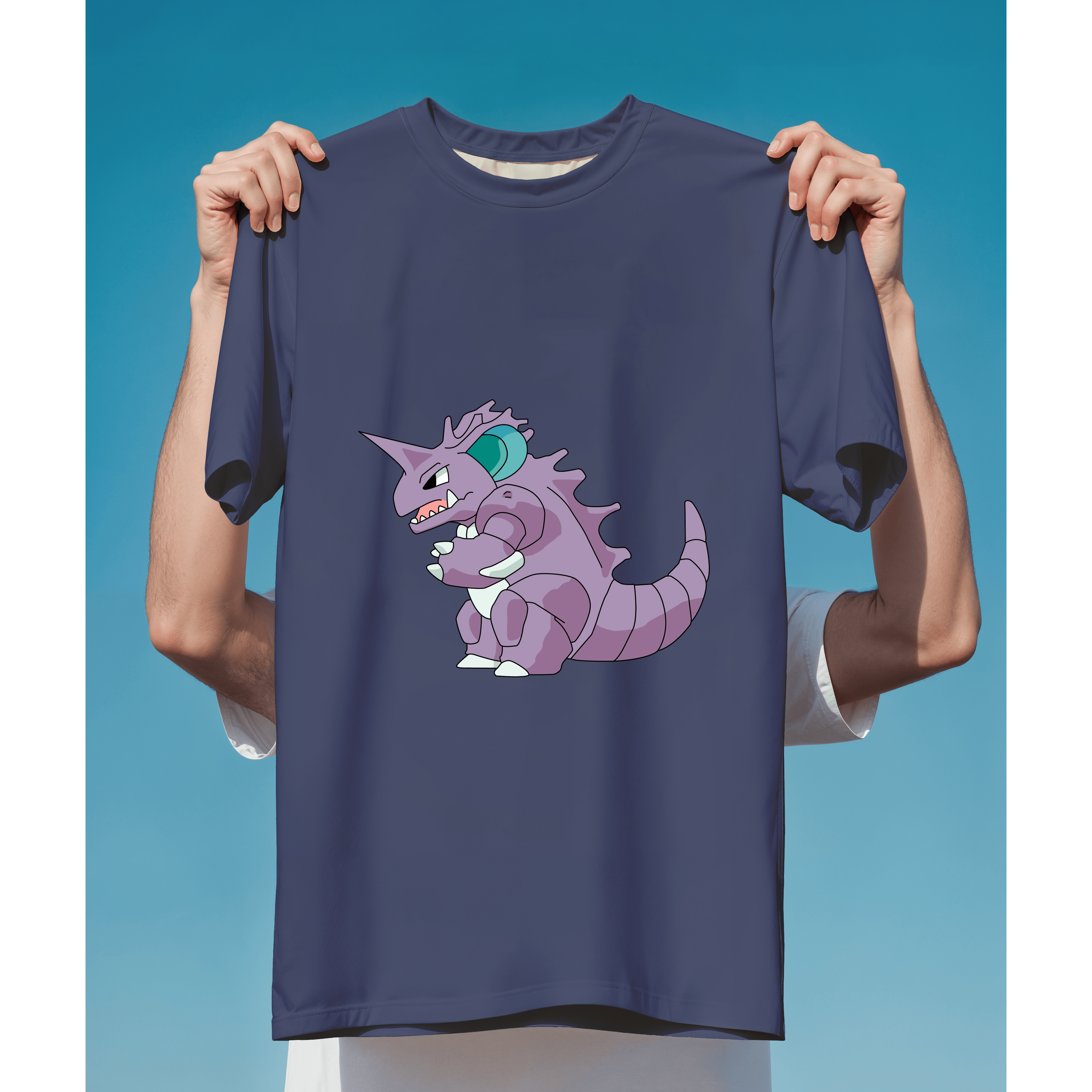 Nidorino Pokémon tím mạnh mẽ, phong cách hoạt hình