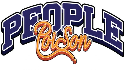Hình ảnh typography với chữ PEOPLE màu xanh đậm và chữ Prison màu cam, kèm câu trích dẫn về tàu thuyền.