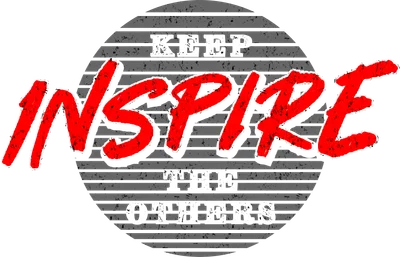 Hình in chữ Keep Inspire The Others phong cách typography