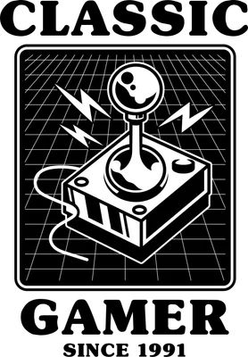 Joystick arcade cổ điển phong cách retro cho game thủ đích thực