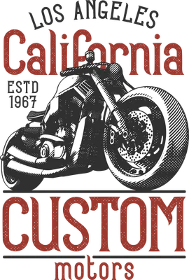 Xe máy Custom California phong cách Retro