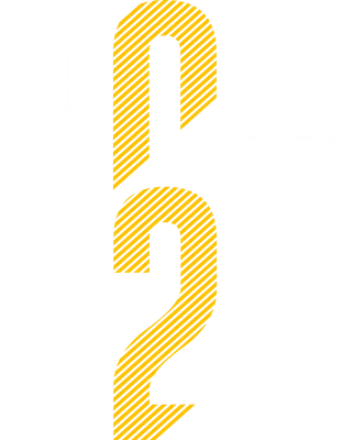 Hình ảnh số 2021 với các sọc chéo màu trắng và vàng, cùng dòng chữ 'NEW YEAR' trên nền xám.