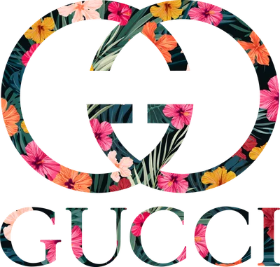 Logo Gucci hoa nhiệt đới rực rỡ