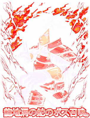 Hình ảnh Madara Uchiha từ Naruto trong bộ giáp đỏ, bao quanh bởi lửa đỏ và các đường nét trừu tượng.