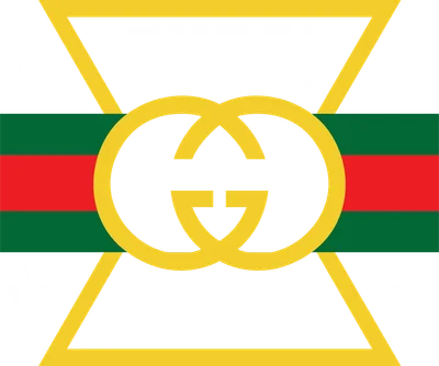 Logo Gucci thời trang cao cấp phong cách retro