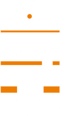 Hình ảnh chữ 'YOU ARE WHAT YOU THINK' màu trắng trên nền xám, có các đường kẻ và hình tròn màu cam.
