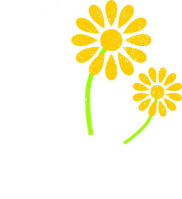 Hình ảnh chữ 'YOU ARE MY SUNFLOWER' với hai bông hoa hướng dương màu vàng tươi trên nền xám.