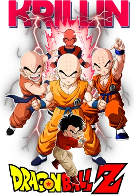 Nhóm nhân vật Dragon Ball Z "Krillin" chiến đấu