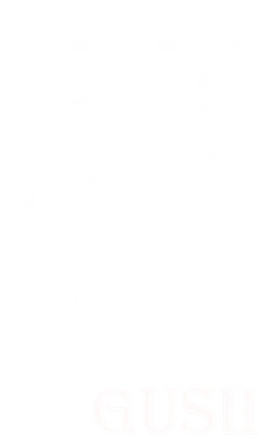 Logo vương miện chữ G GUSII phong cách sang trọng