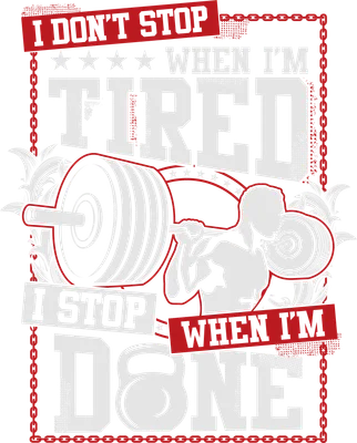 Thiết kế typography truyền cảm hứng tập gym với hình ảnh vận động viên cử tạ