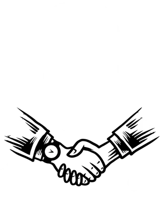 Hình ảnh skull đội mũ trùm đầu có biểu tượng đô la và hai bàn tay bắt chặt, kèm chữ 'ENTREPRENEUR ~ GANG'
