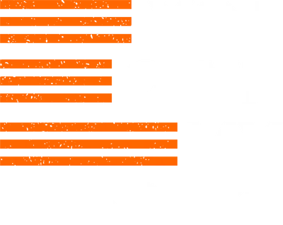 Hình ảnh chữ 'YOU OWN MY RESPECT' với nền sọc cam và xám, phong cách grunge.
