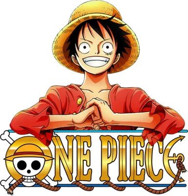 Hình ảnh Monkey D. Luffy, nhân vật chính của One Piece, đội mũ rơm và mặc áo đỏ, cười tươi.