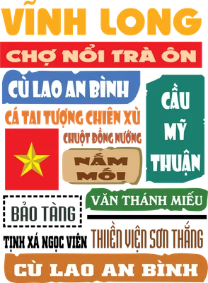 Thiết kế Vĩnh Long: Địa danh, đặc sản và biểu tượng Việt Nam