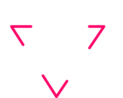 Thiết kế chữ 'God Bless America' màu trắng nổi bật trên nền xám, có điểm nhấn là các đường viền tam giác màu hồng neon.