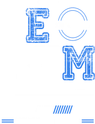 Hình ảnh thiết kế chữ DENIM lớn với hiệu ứng cũ kỹ, kết hợp chữ STREET STYLE và các dòng chữ phụ khác trên nền xám.