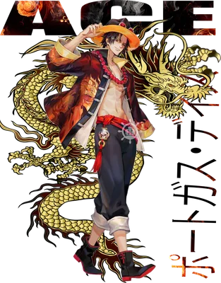 Hình ảnh chàng trai anime với mũ rộng vành, áo khoác phong cách Á Đông, đứng cạnh hình ảnh rồng vàng uốn lượn.