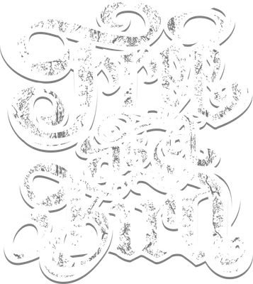 Chữ "Free as a Bird" viết theo phong cách gothic vintage, màu trắng với hiệu ứng trầy xước trên nền xám.