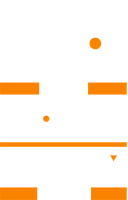 Hình ảnh chữ "GO GET YOUR DREAM 2021" với font chữ lớn, màu trắng trên nền xám, có các chi tiết hình tròn màu cam và thanh ngang màu cam.
