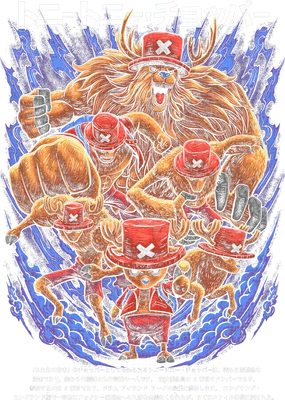 Tony Tony Chopper các trạng thái biến hình One Piece