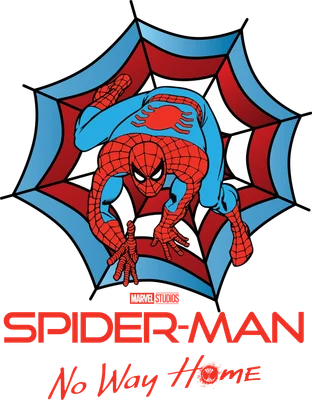 Hình ảnh Spider-Man đang đu mình trên mạng nhện với tông màu đỏ và xanh.