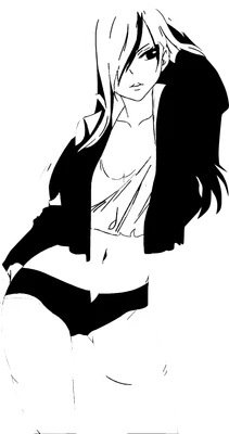 Cô gái anime cá tính với áo khoác và quần short